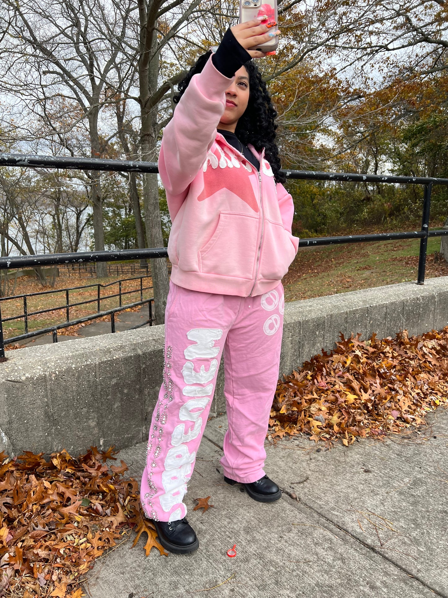 CarpeDiem Pink rhinestone