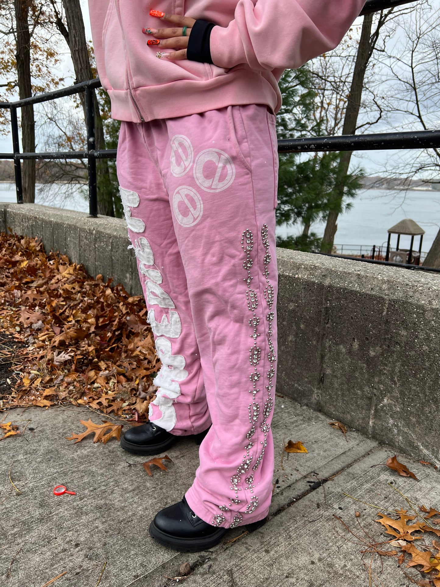 CarpeDiem Pink rhinestone