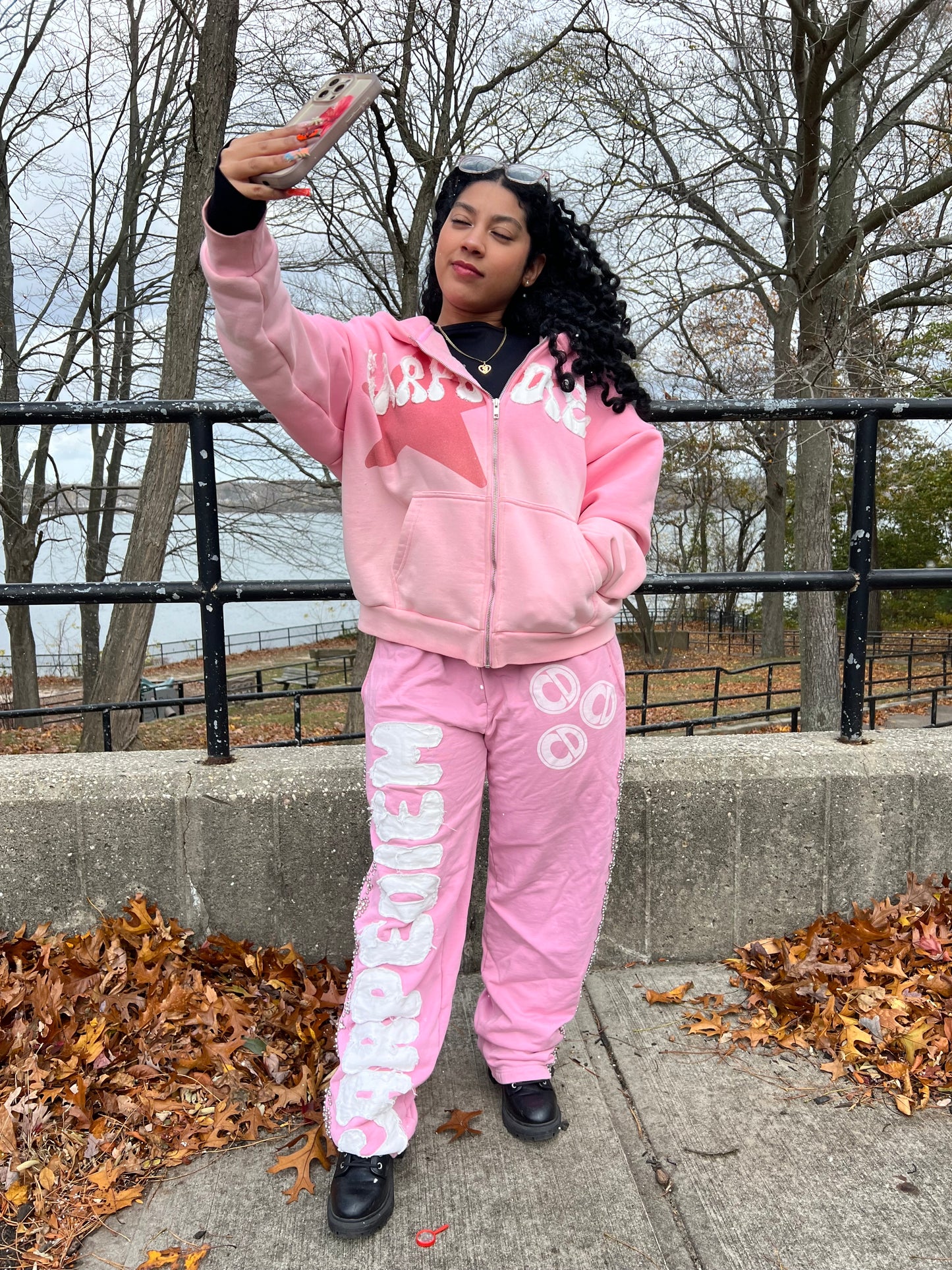 CarpeDiem Pink rhinestone