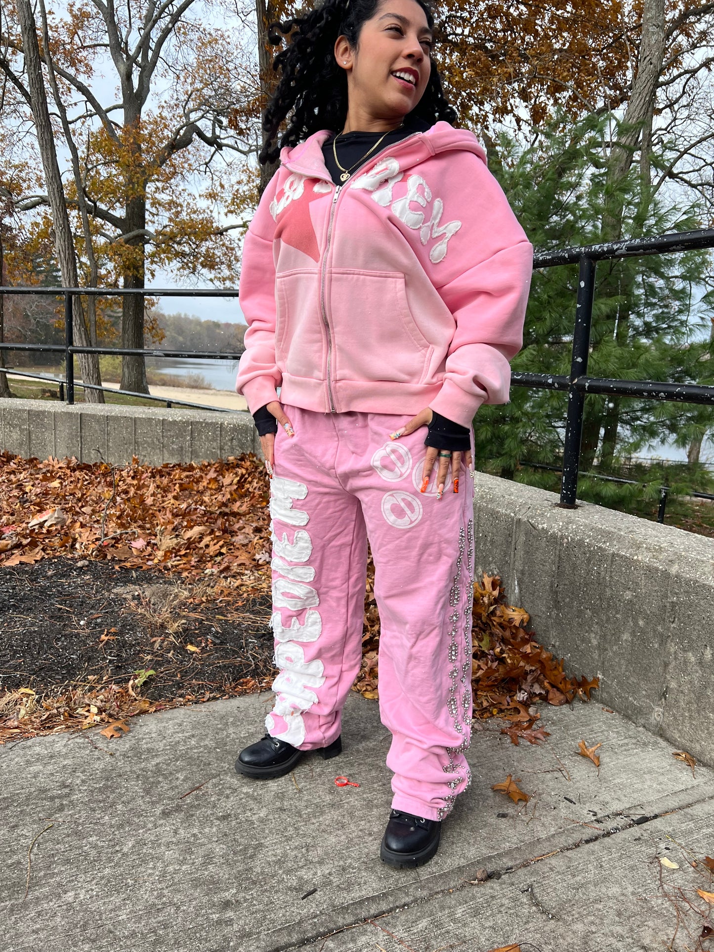 CarpeDiem Pink rhinestone