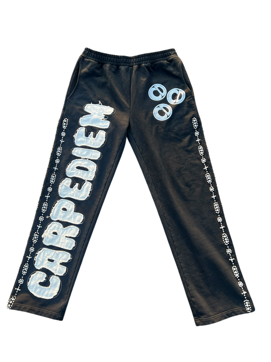 CarpeDiem Black rhinestone